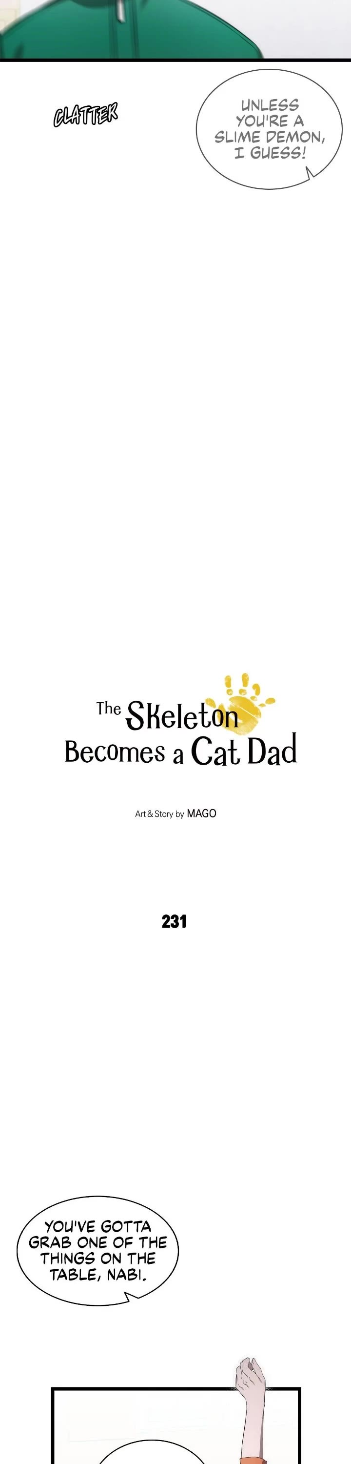 The Skeleton Becomes a Cat Dad Chapter 231 page 2 - Chapter 231
