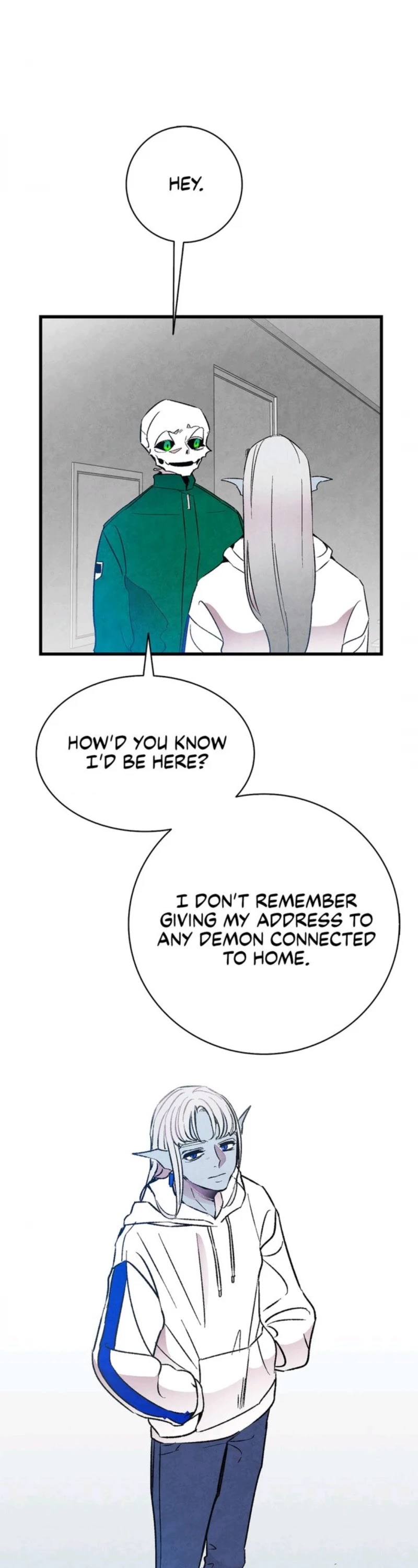 The Skeleton Becomes a Cat Dad Chapter 24 page 1 - Chapter 24