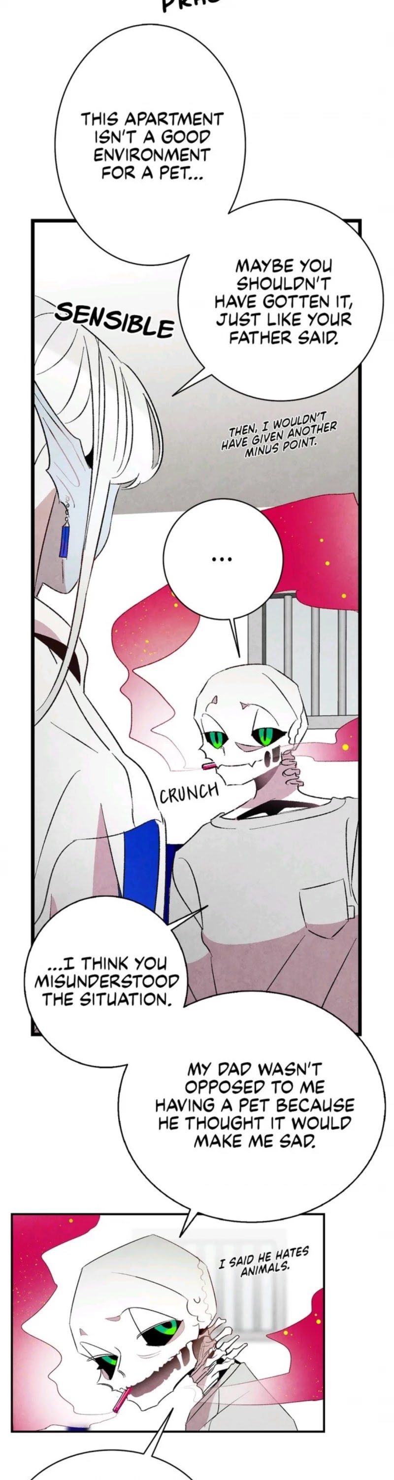 The Skeleton Becomes a Cat Dad Chapter 24 page 18 - Chapter 24