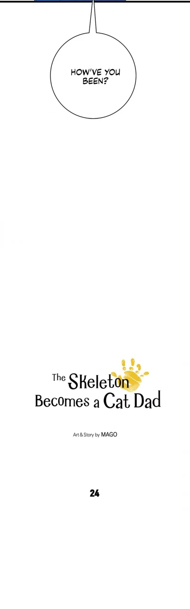 The Skeleton Becomes a Cat Dad Chapter 24 page 3 - Chapter 24