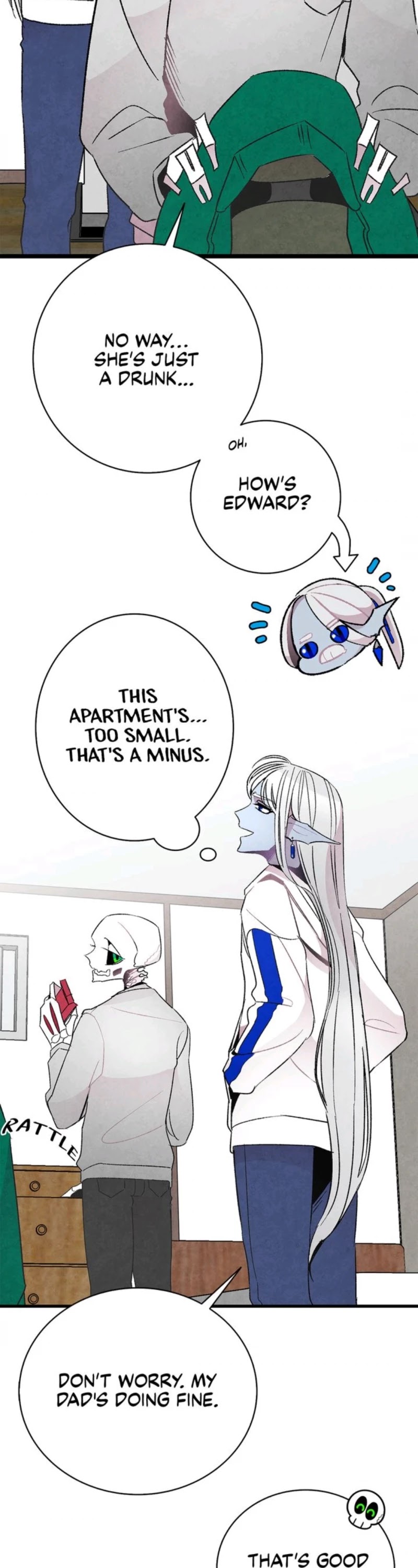 The Skeleton Becomes a Cat Dad Chapter 24 page 5 - Chapter 24