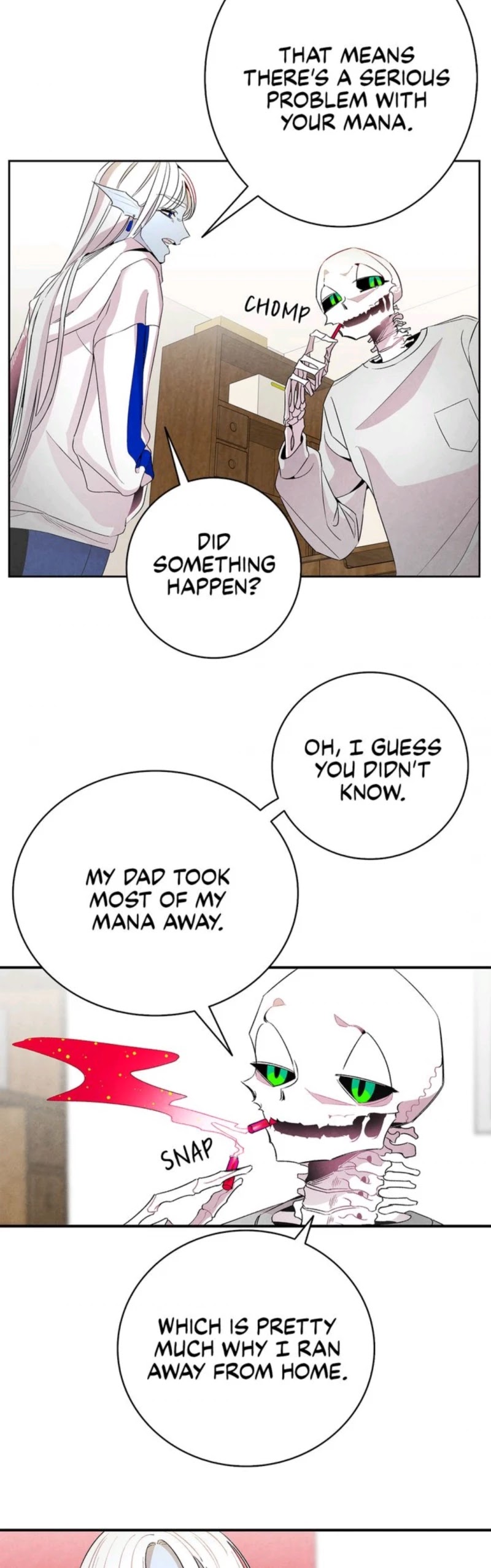 The Skeleton Becomes a Cat Dad Chapter 24 page 8 - Chapter 24
