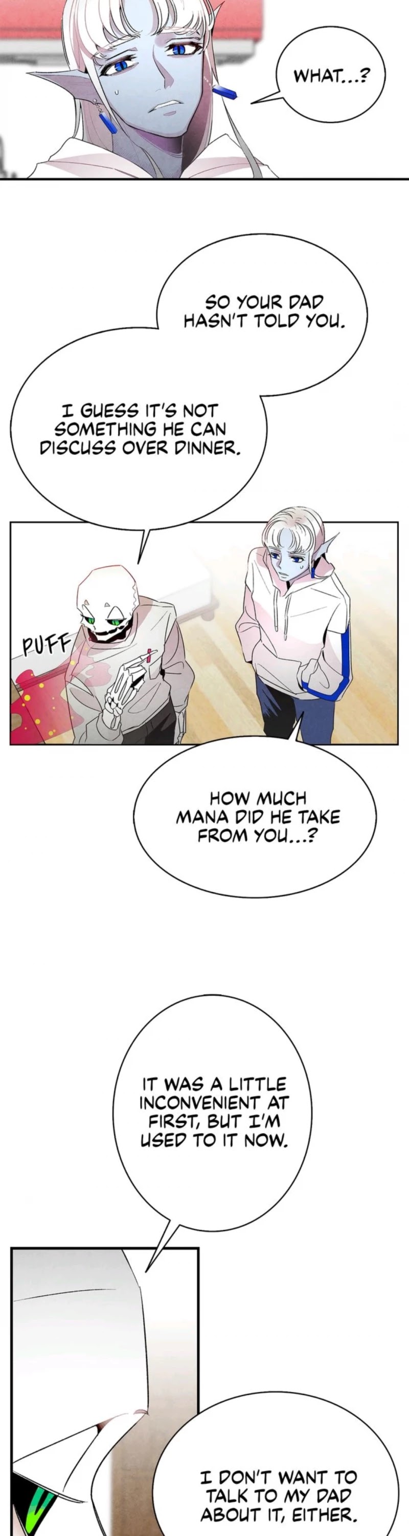 The Skeleton Becomes a Cat Dad Chapter 24 page 9 - Chapter 24
