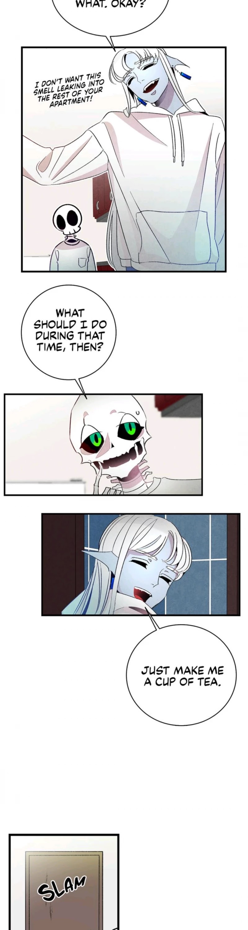 The Skeleton Becomes a Cat Dad Chapter 25 page 13 - Chapter 25