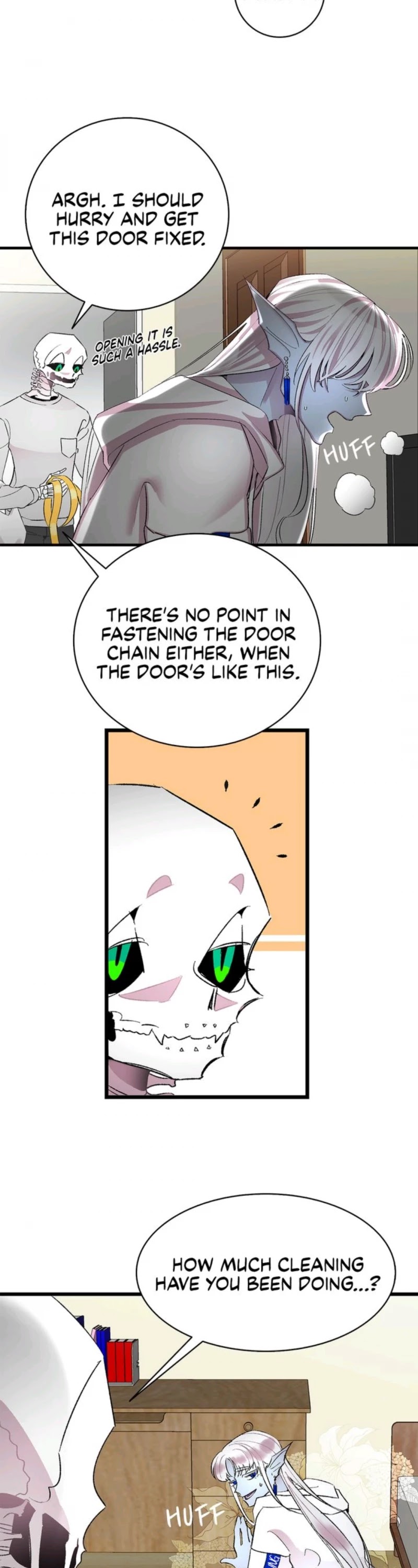 The Skeleton Becomes a Cat Dad Chapter 26 page 9 - Chapter 26