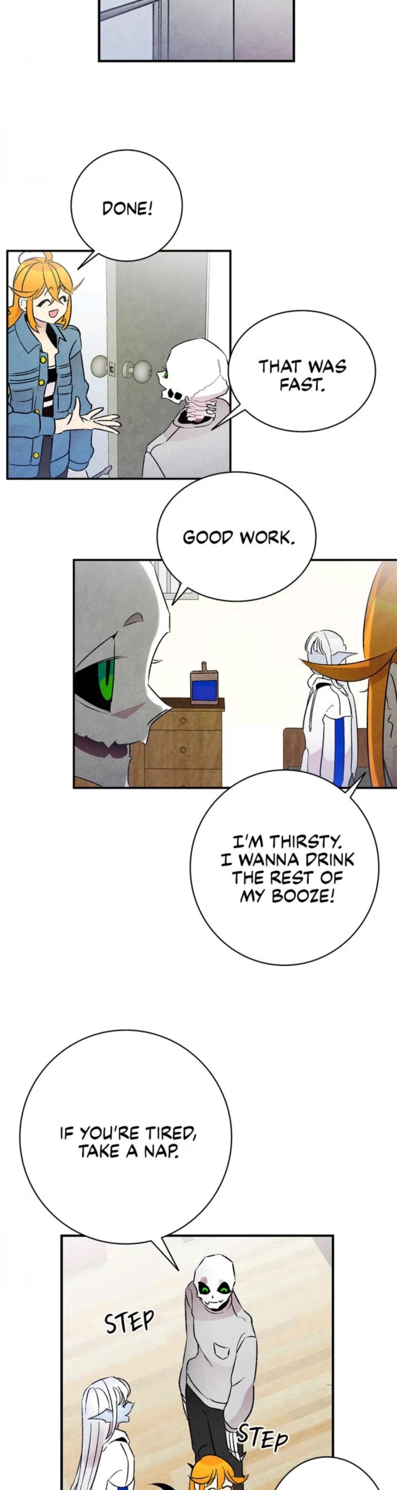 The Skeleton Becomes a Cat Dad Chapter 27 page 17 - Chapter 27