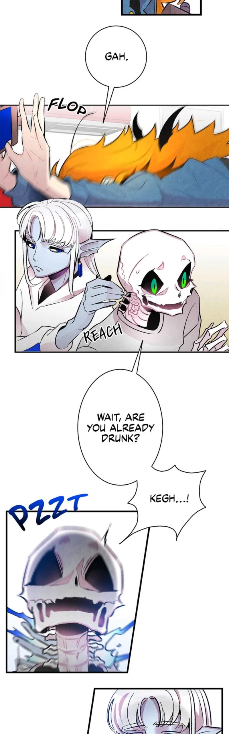 The Skeleton Becomes a Cat Dad Chapter 27 page 19 - Chapter 27