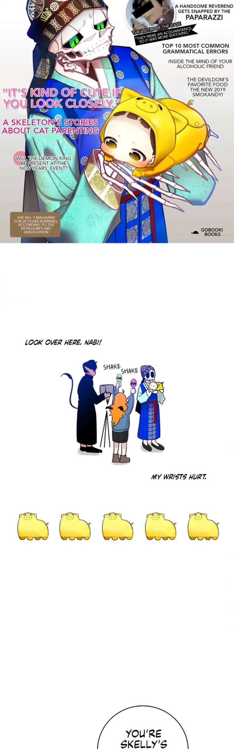 The Skeleton Becomes a Cat Dad Chapter 27 page 3 - Chapter 27