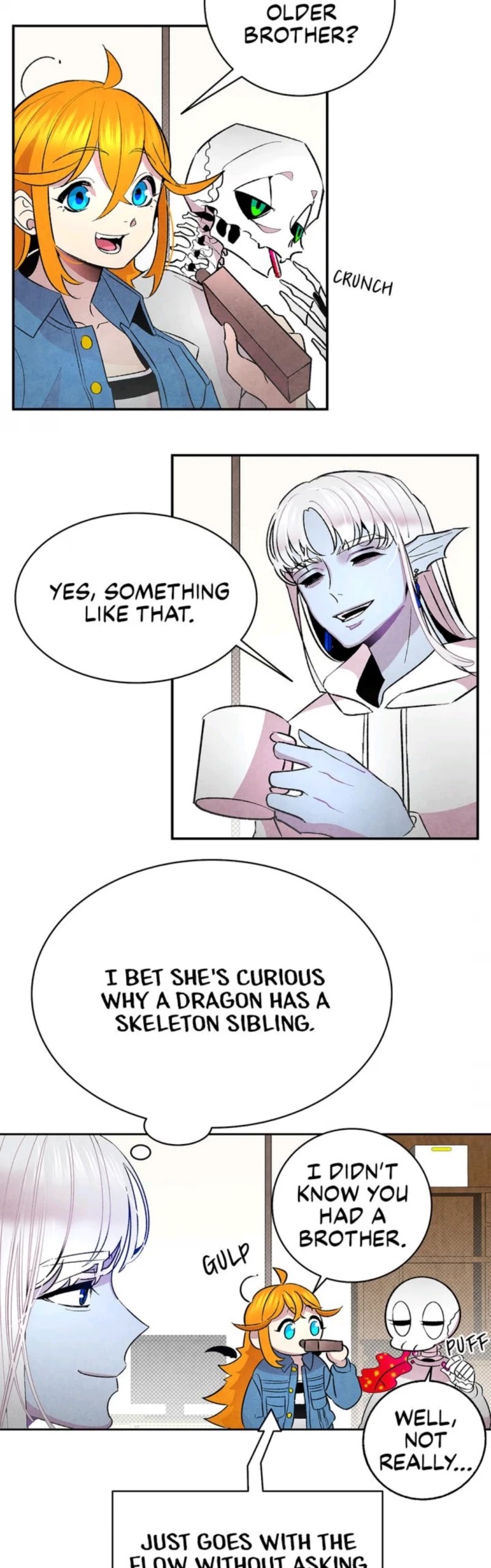 The Skeleton Becomes a Cat Dad Chapter 27 page 4 - Chapter 27