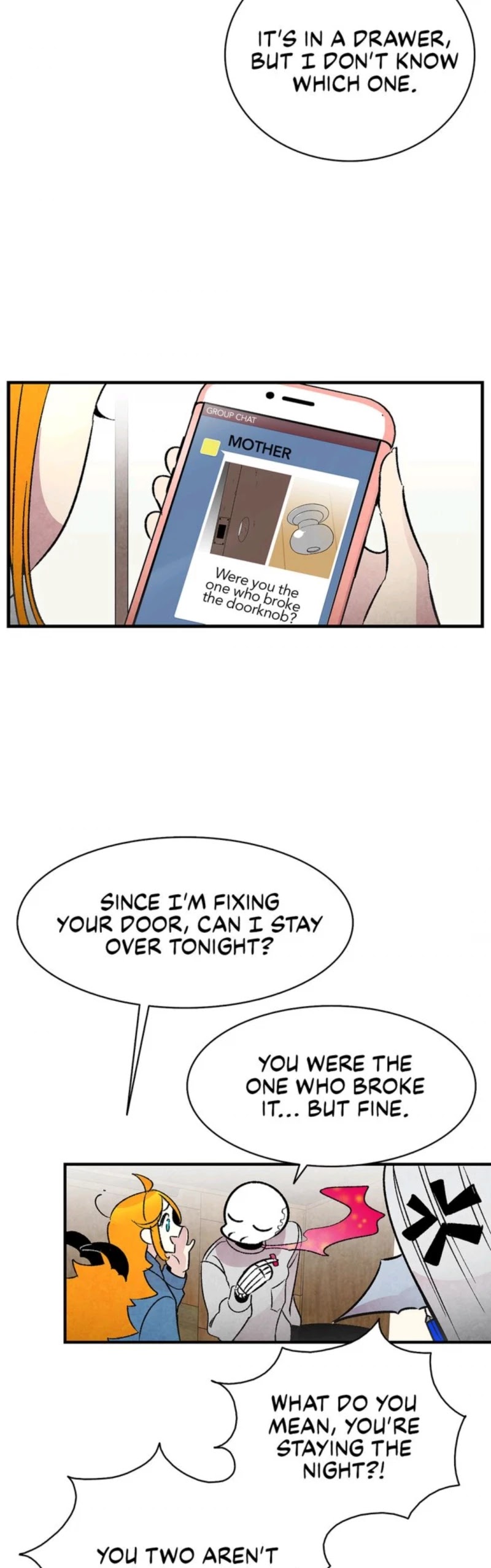 The Skeleton Becomes a Cat Dad Chapter 27 page 7 - Chapter 27