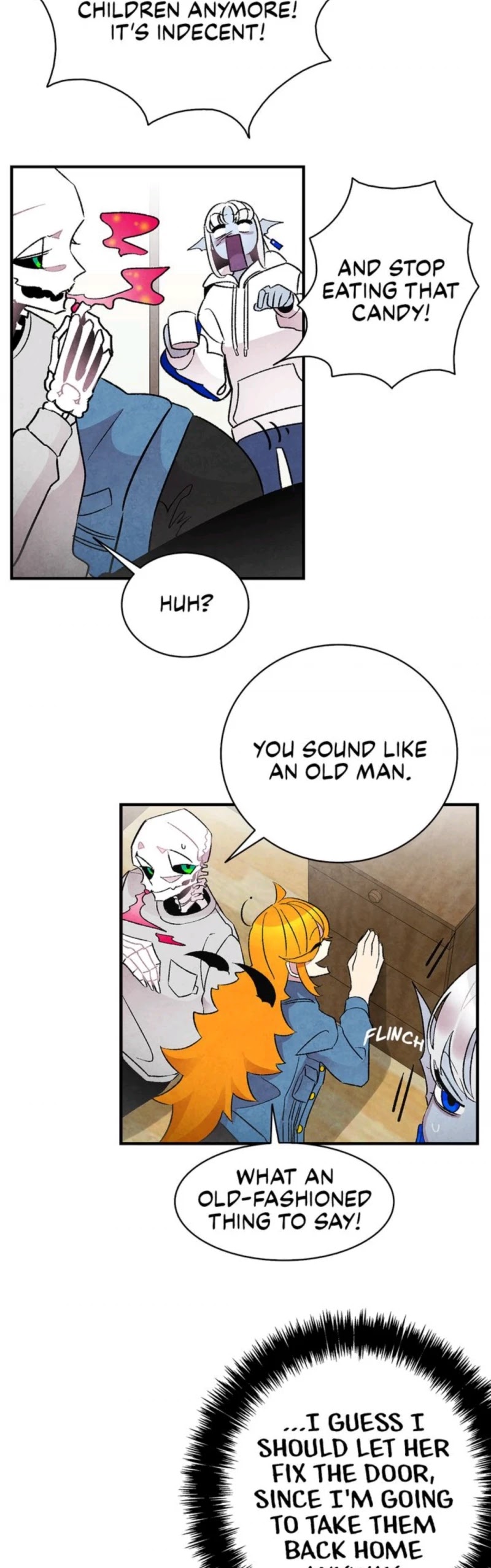 The Skeleton Becomes a Cat Dad Chapter 27 page 8 - Chapter 27