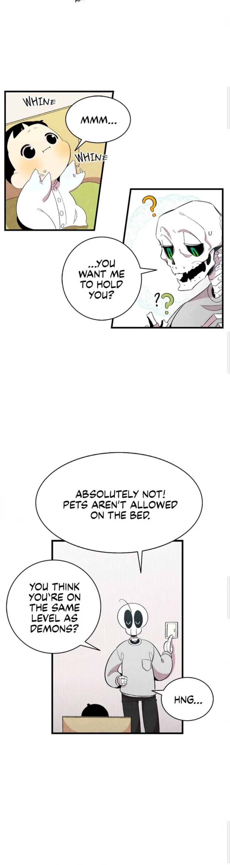 The Skeleton Becomes a Cat Dad Chapter 3 page 14 - Chapter 3