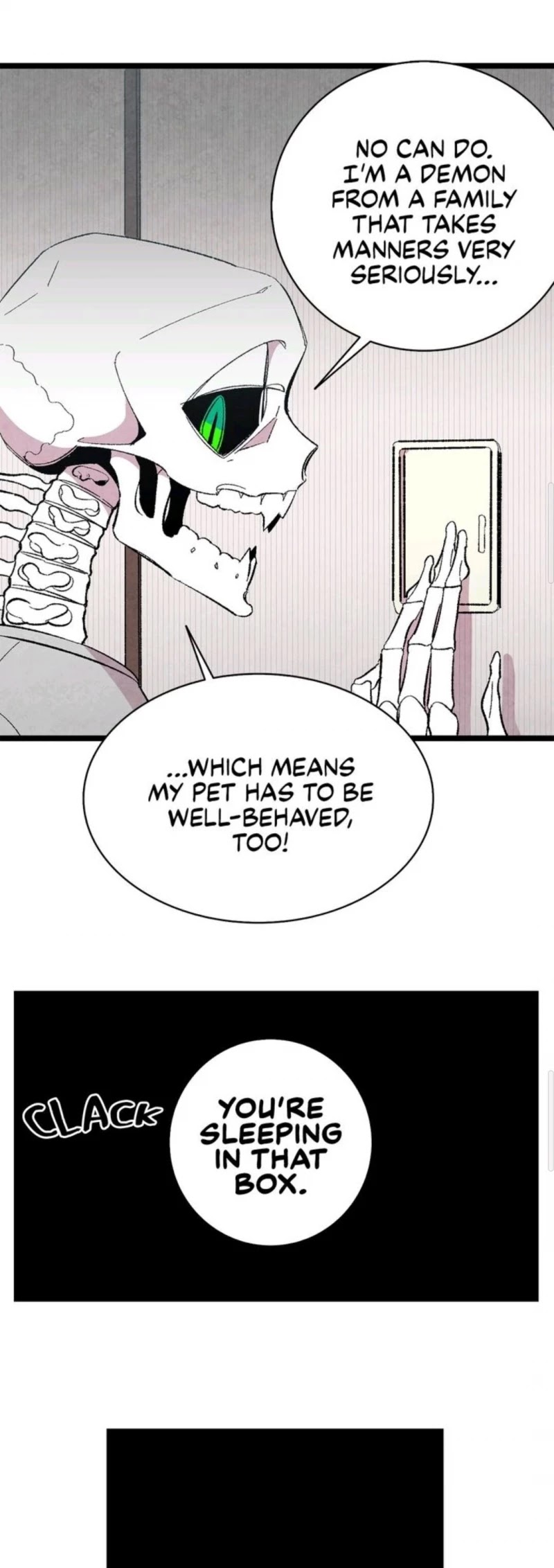 The Skeleton Becomes a Cat Dad Chapter 3 page 15 - Chapter 3