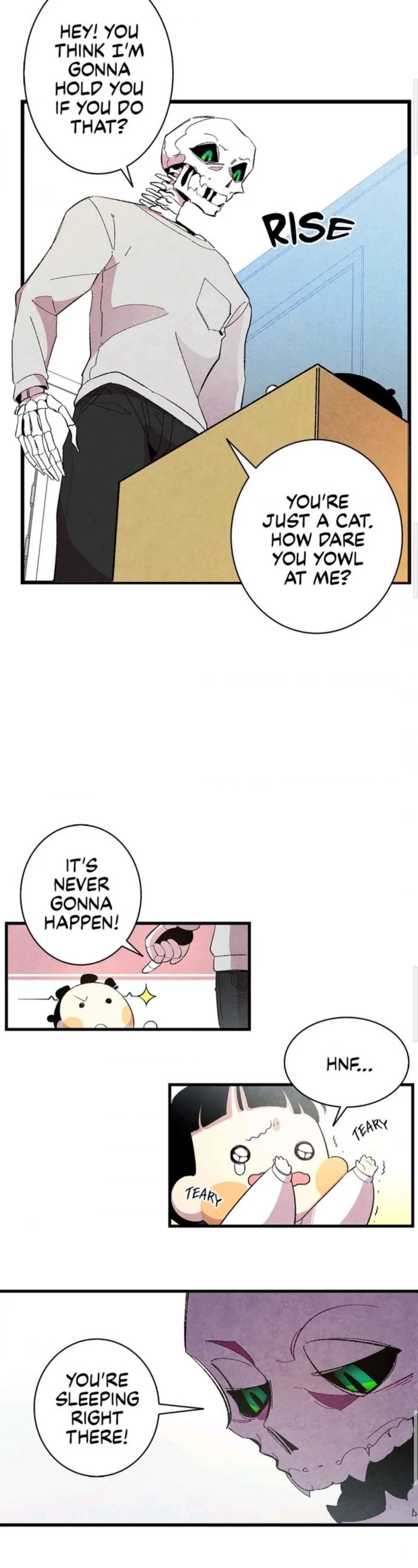 The Skeleton Becomes a Cat Dad Chapter 3 page 21 - Chapter 3