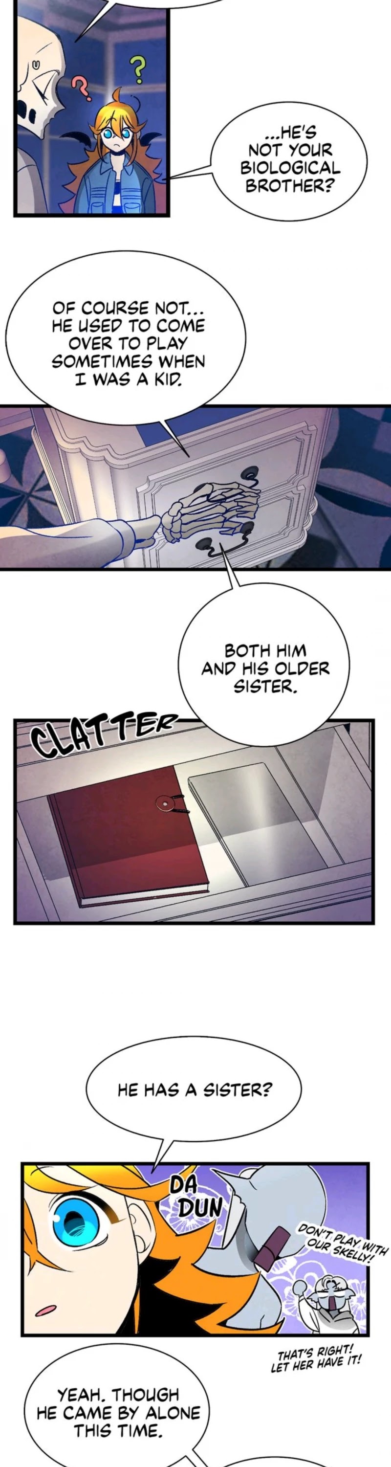 The Skeleton Becomes a Cat Dad Chapter 31 page 13 - Chapter 31