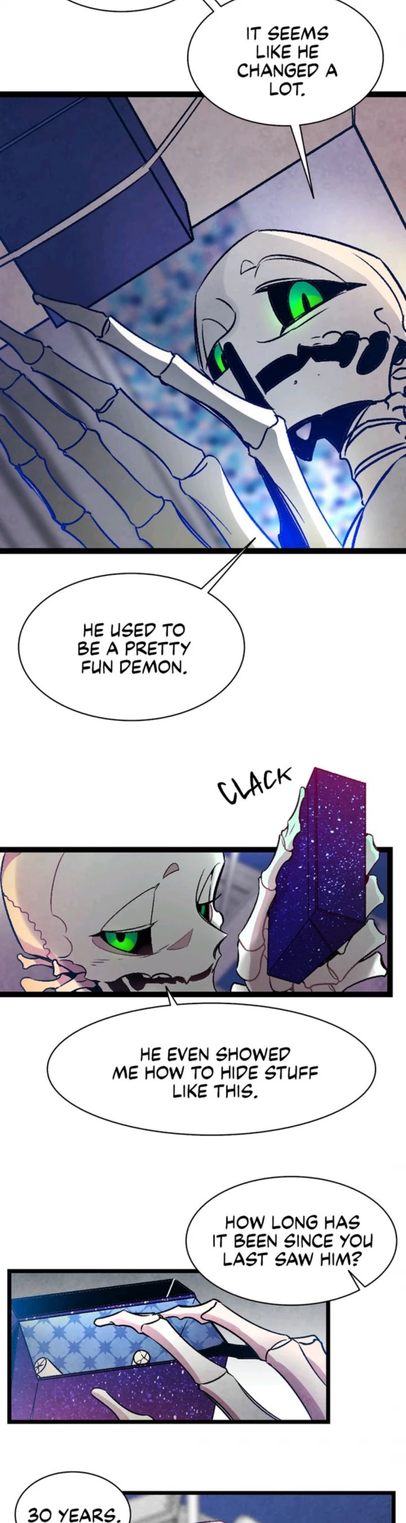 The Skeleton Becomes a Cat Dad Chapter 31 page 14 - Chapter 31