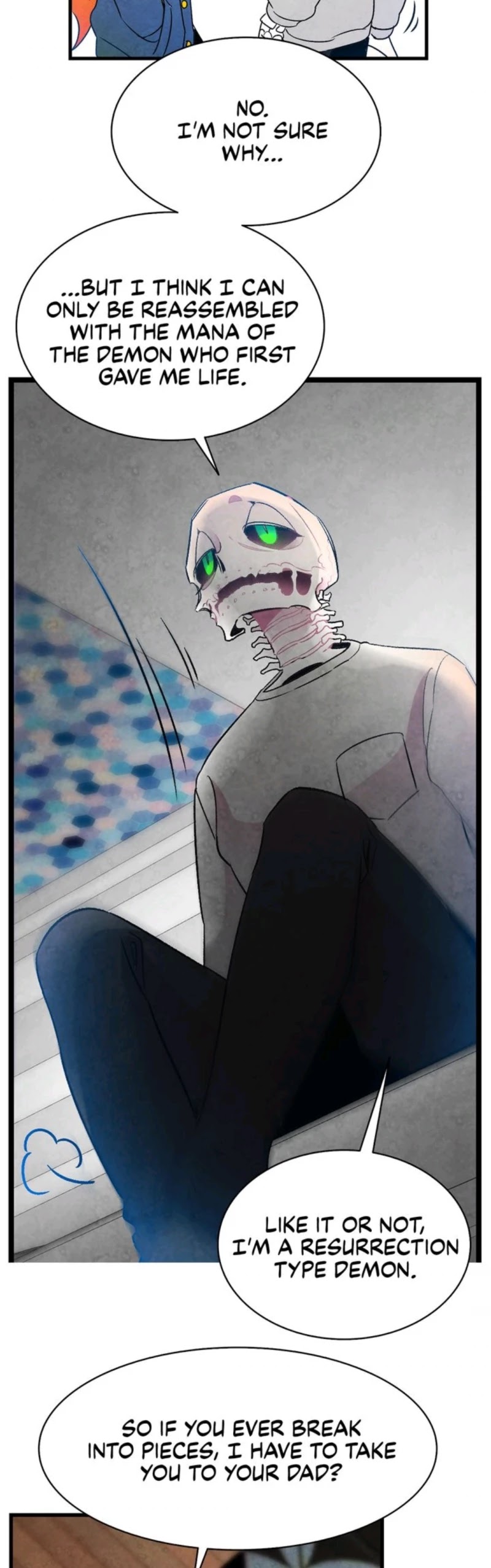The Skeleton Becomes a Cat Dad Chapter 31 page 23 - Chapter 31