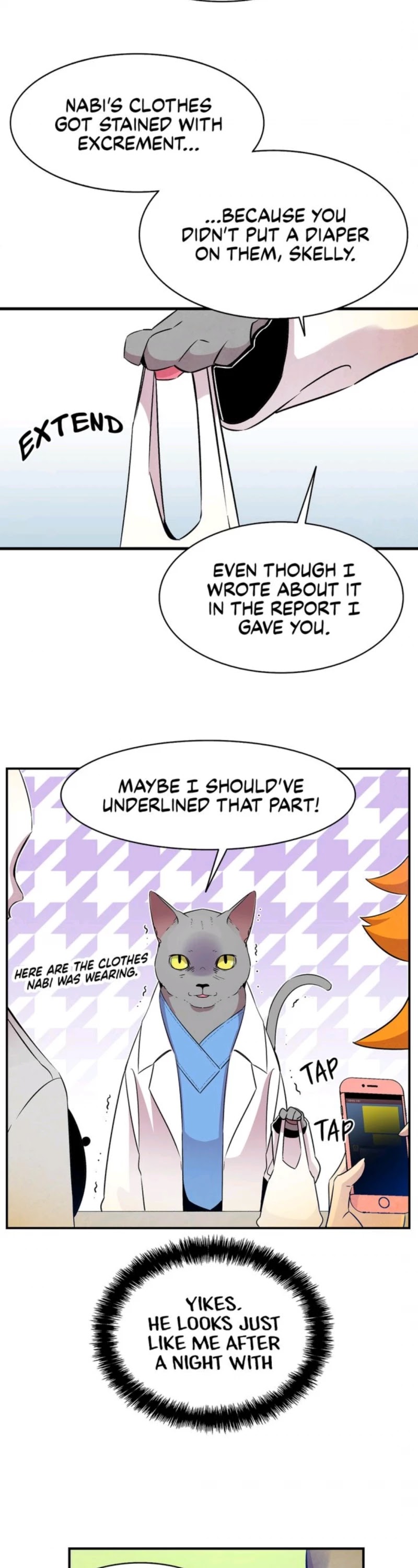 The Skeleton Becomes a Cat Dad Chapter 32 page 6 - Chapter 32
