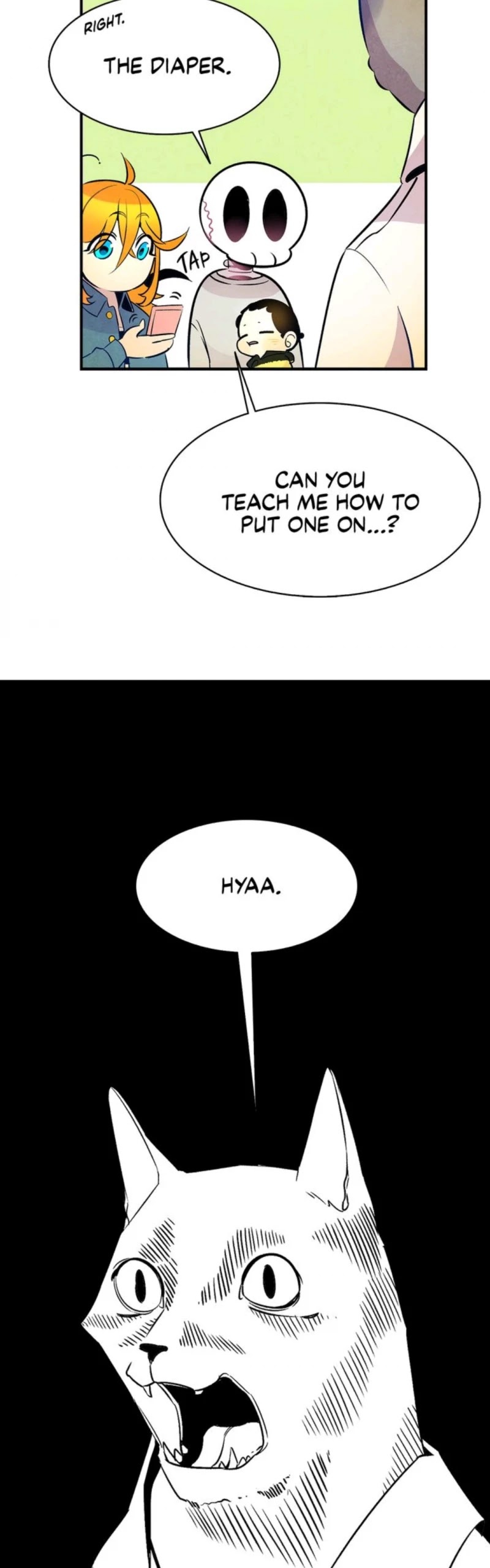 The Skeleton Becomes a Cat Dad Chapter 32 page 7 - Chapter 32