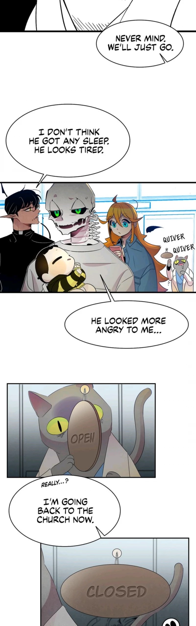 The Skeleton Becomes a Cat Dad Chapter 32 page 8 - Chapter 32