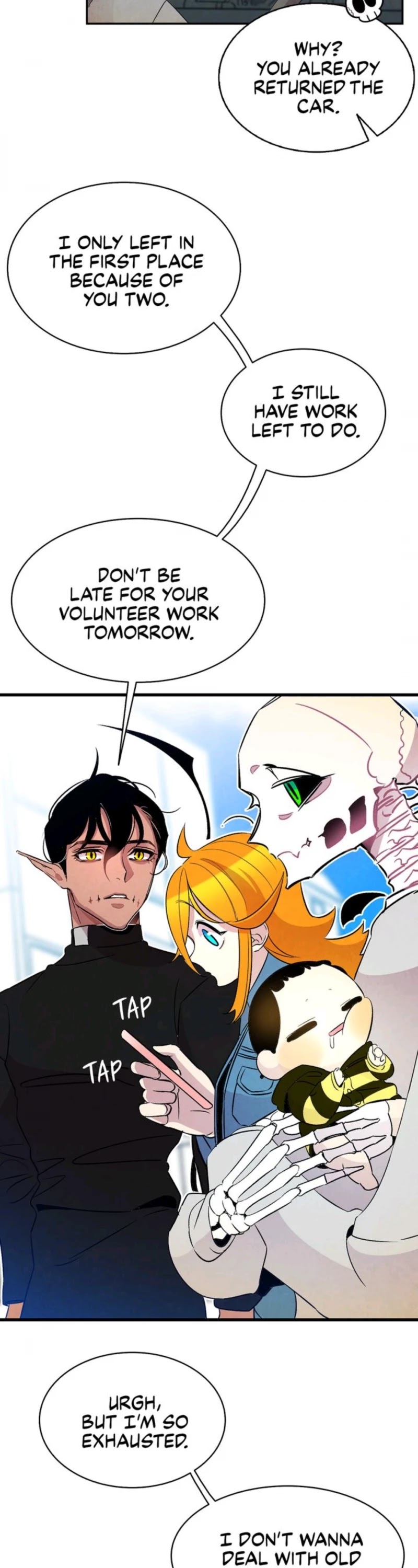 The Skeleton Becomes a Cat Dad Chapter 32 page 9 - Chapter 32