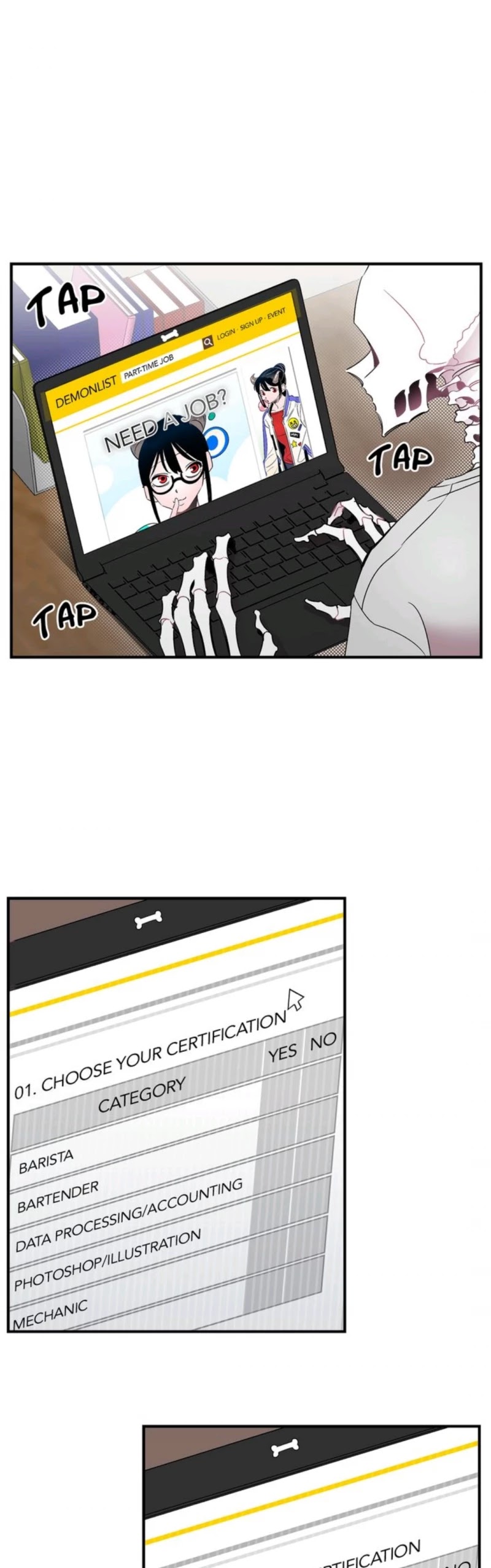 The Skeleton Becomes a Cat Dad Chapter 33 page 11 - Chapter 33