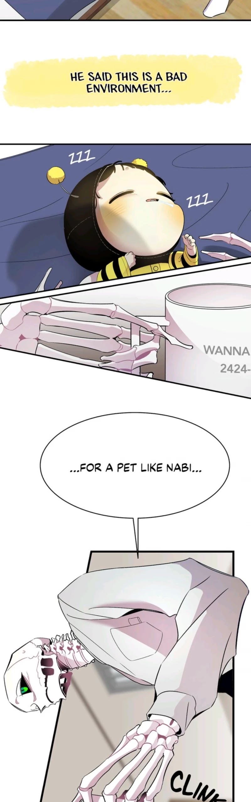The Skeleton Becomes a Cat Dad Chapter 33 page 7 - Chapter 33