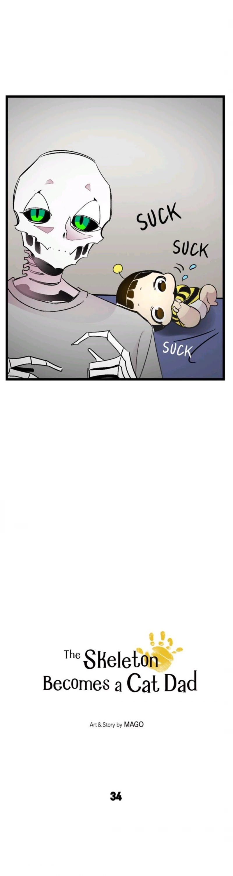The Skeleton Becomes a Cat Dad Chapter 34 page 2 - Chapter 34