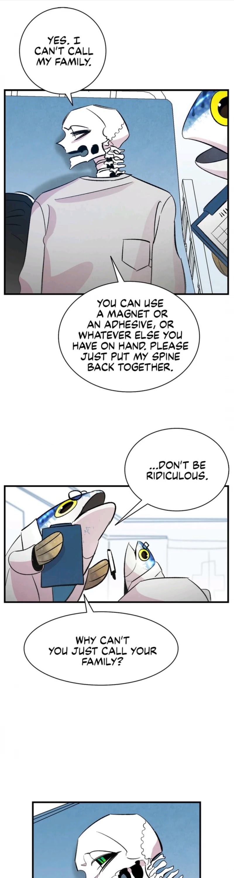 The Skeleton Becomes a Cat Dad Chapter 37 page 1 - Chapter 37