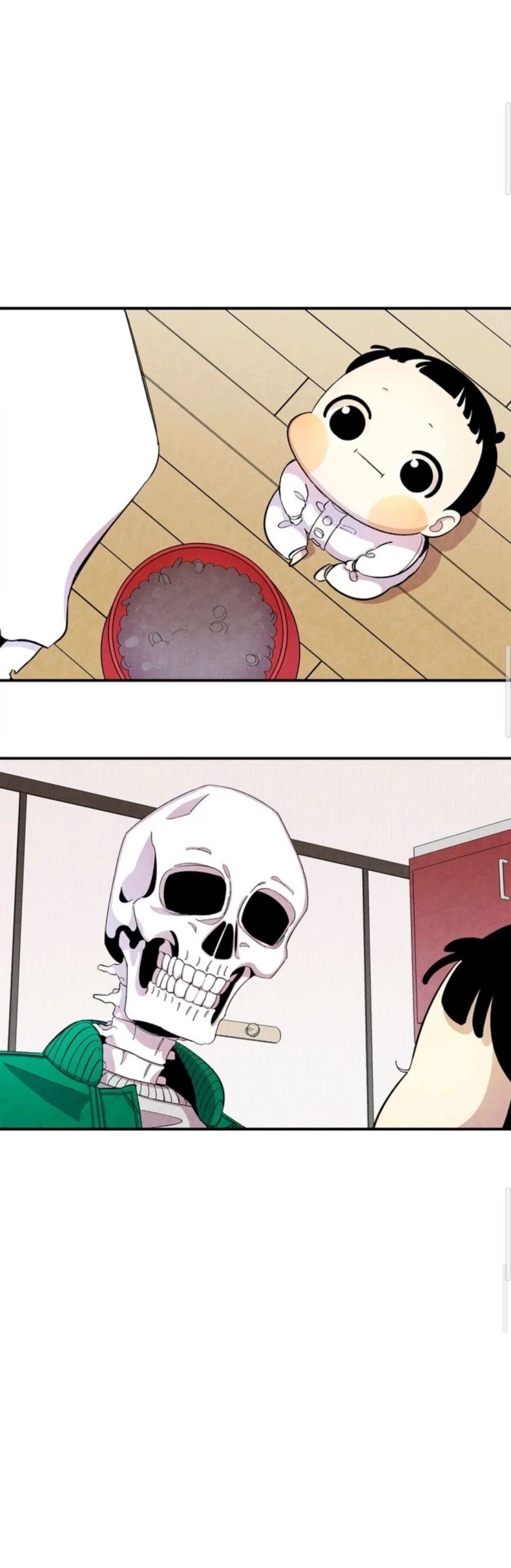 The Skeleton Becomes a Cat Dad Chapter 4 page 12 - Chapter 4