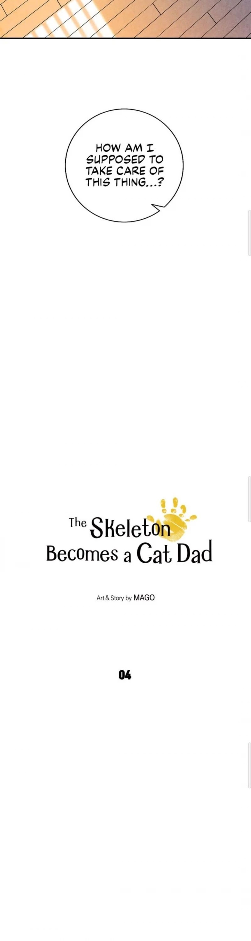 The Skeleton Becomes a Cat Dad Chapter 4 page 2 - Chapter 4