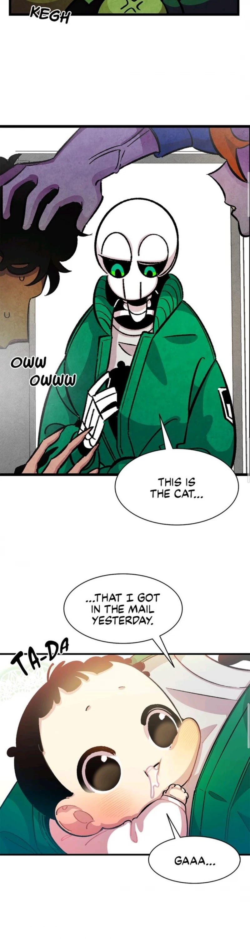 The Skeleton Becomes a Cat Dad Chapter 4 page 22 - Chapter 4