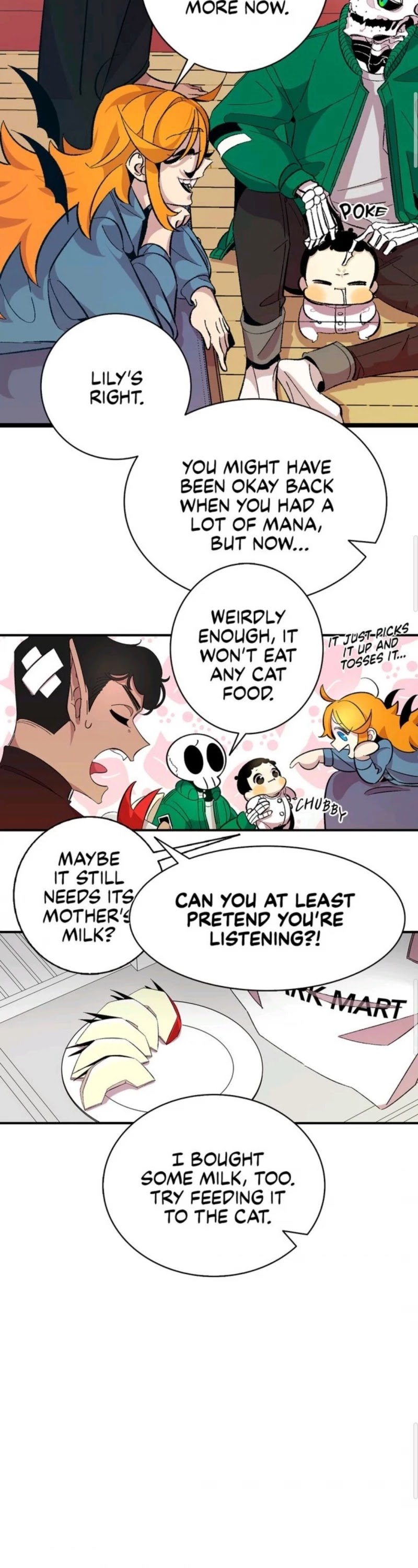 The Skeleton Becomes a Cat Dad Chapter 4 page 26 - Chapter 4