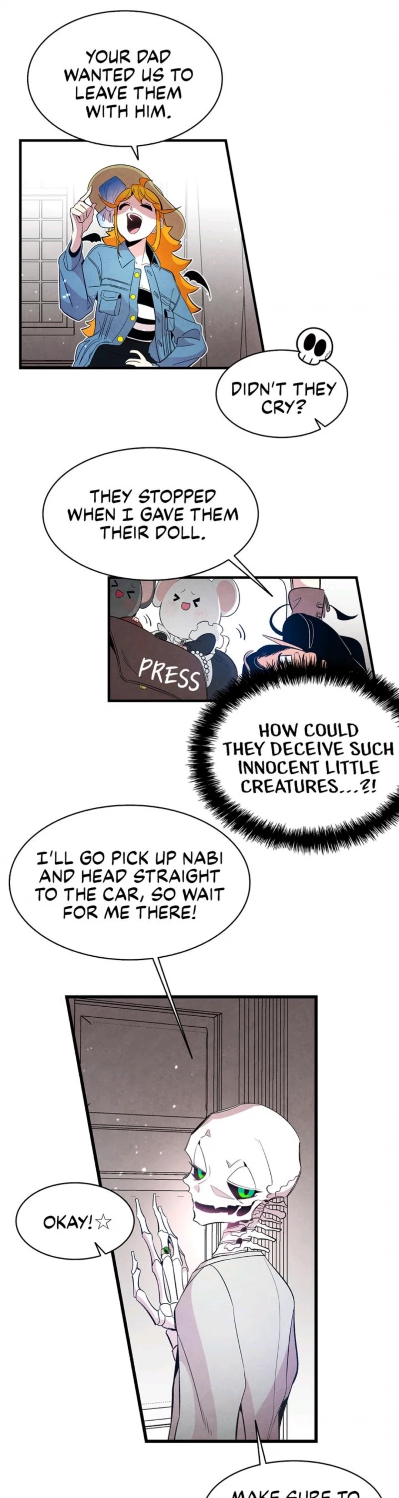 The Skeleton Becomes a Cat Dad Chapter 43 page 10 - Chapter 43