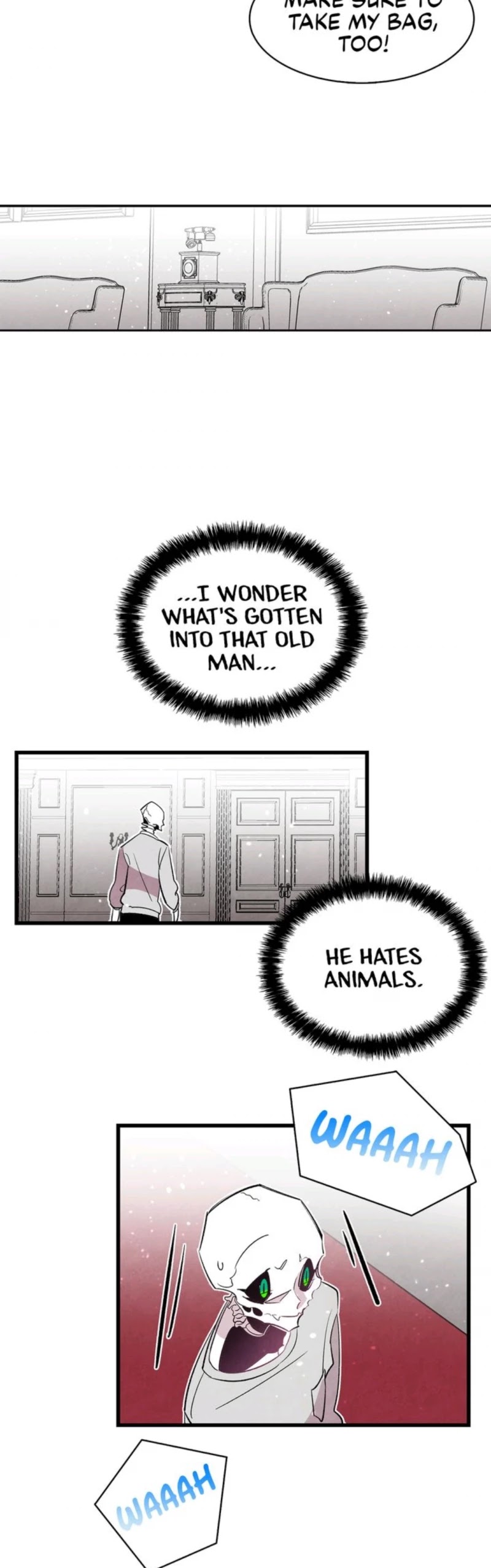 The Skeleton Becomes a Cat Dad Chapter 43 page 11 - Chapter 43