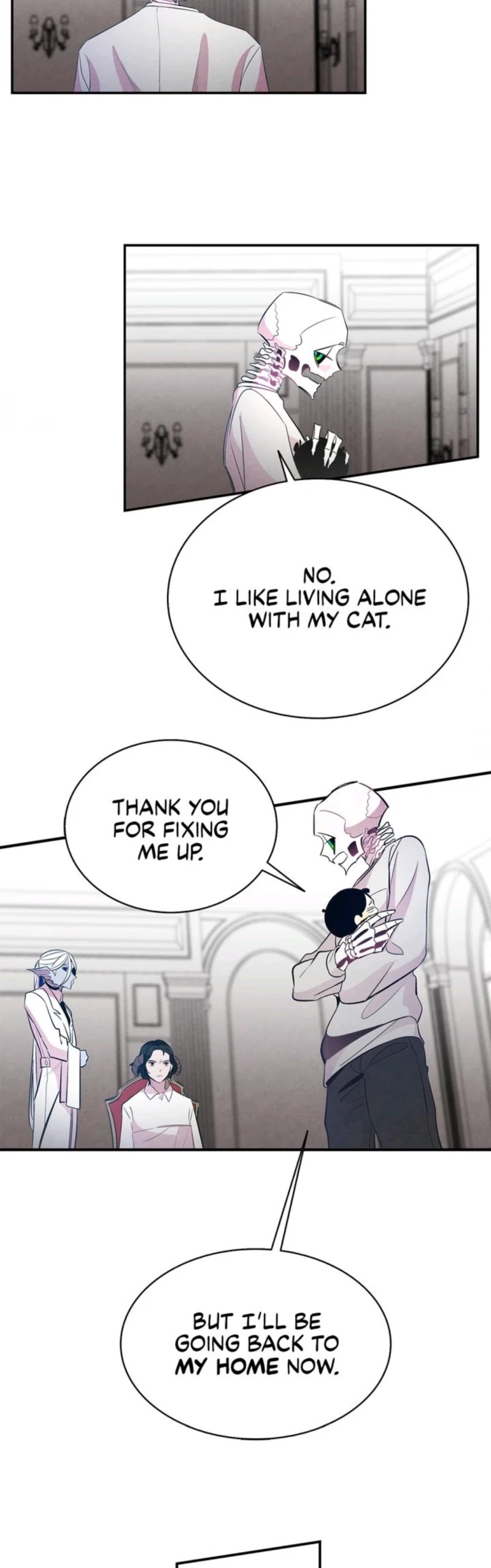 The Skeleton Becomes a Cat Dad Chapter 43 page 24 - Chapter 43