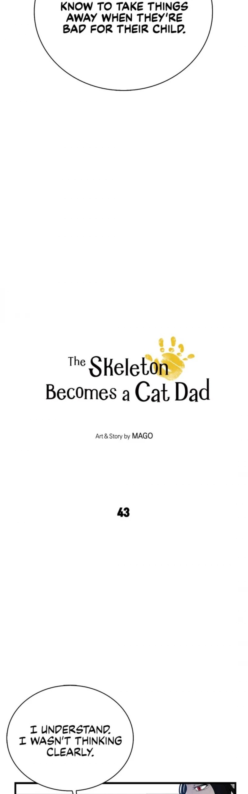The Skeleton Becomes a Cat Dad Chapter 43 page 3 - Chapter 43