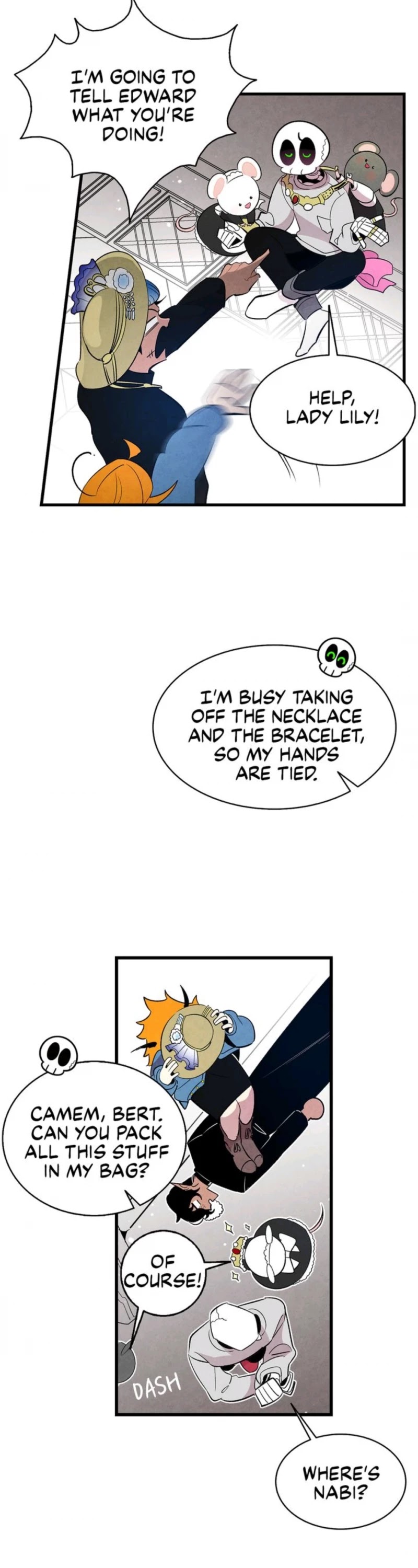 The Skeleton Becomes a Cat Dad Chapter 43 page 9 - Chapter 43