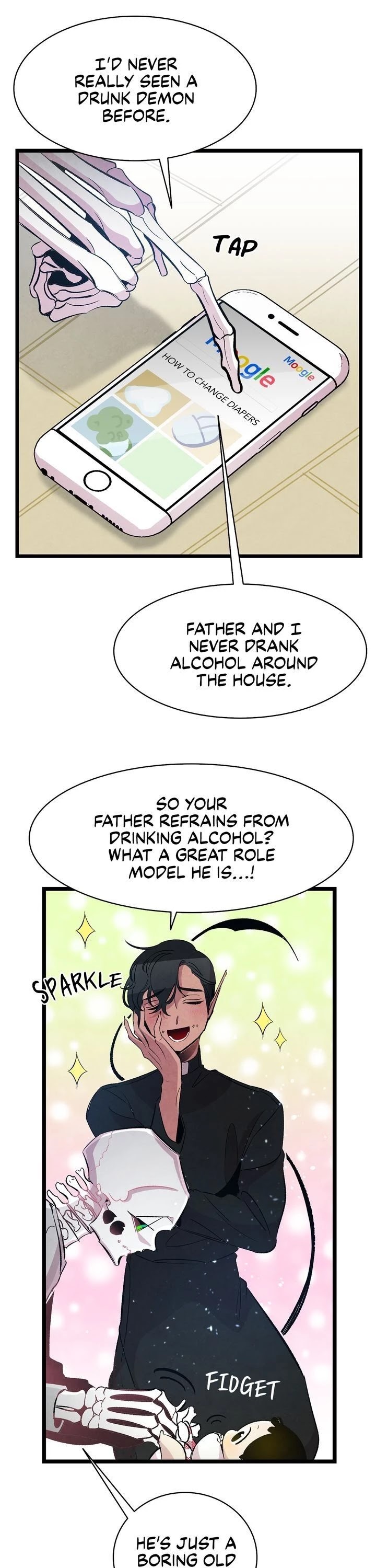The Skeleton Becomes a Cat Dad Chapter 48 page 17 - Chapter 48