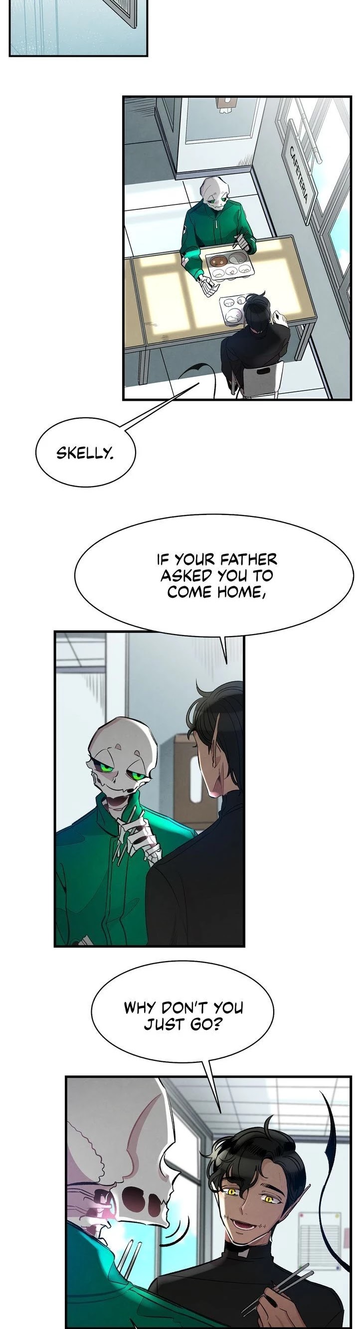 The Skeleton Becomes a Cat Dad Chapter 49 page 4 - Chapter 49