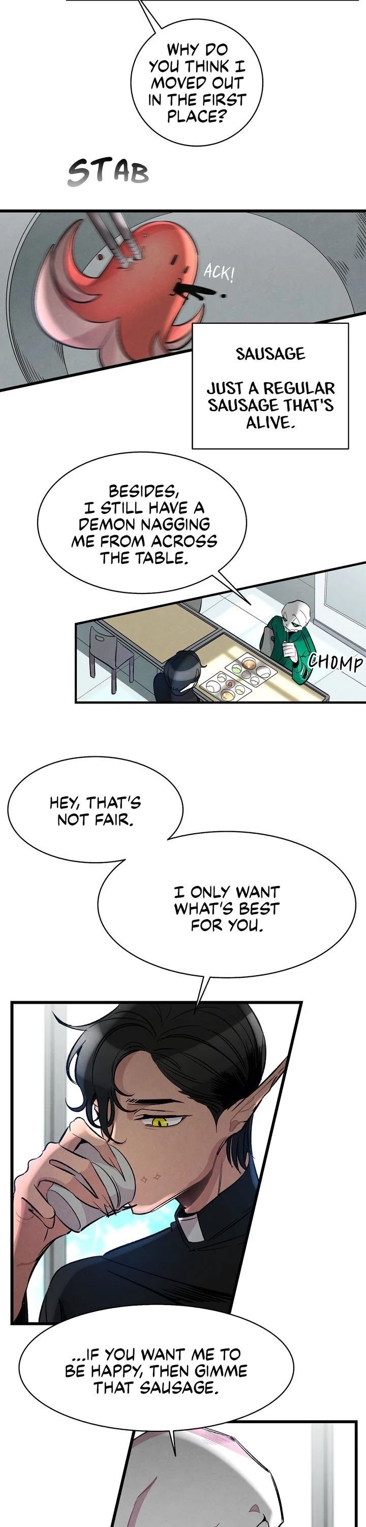 The Skeleton Becomes a Cat Dad Chapter 49 page 5 - Chapter 49