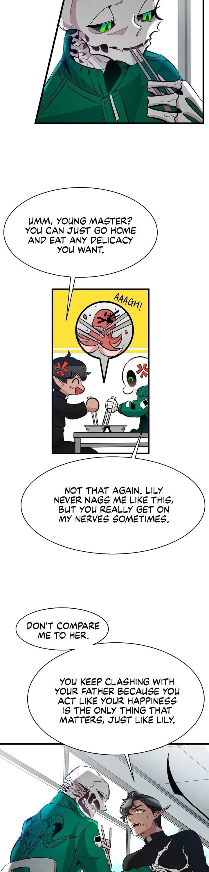 The Skeleton Becomes a Cat Dad Chapter 49 page 6 - Chapter 49