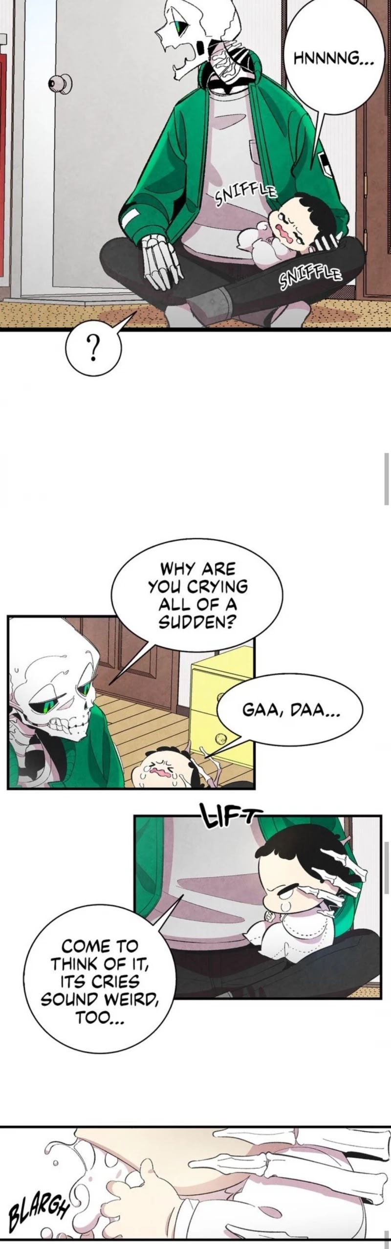 The Skeleton Becomes a Cat Dad Chapter 5 page 15 - Chapter 5