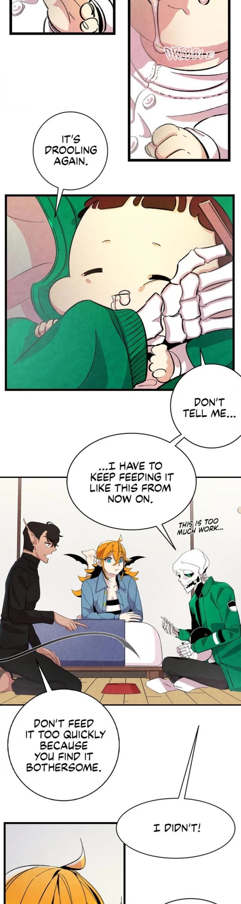 The Skeleton Becomes a Cat Dad Chapter 5 page 5 - Chapter 5