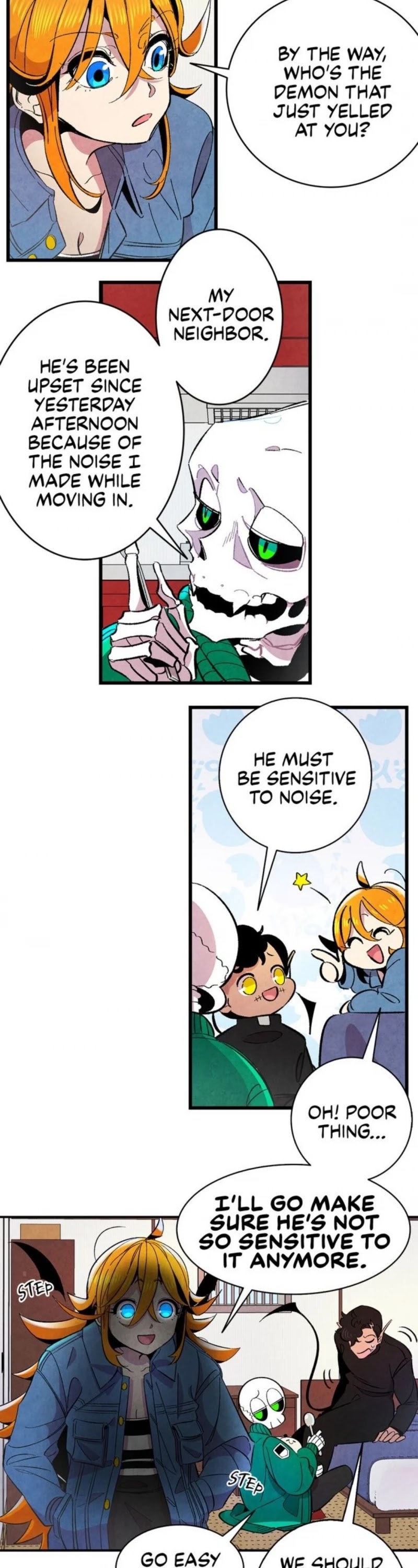 The Skeleton Becomes a Cat Dad Chapter 5 page 6 - Chapter 5