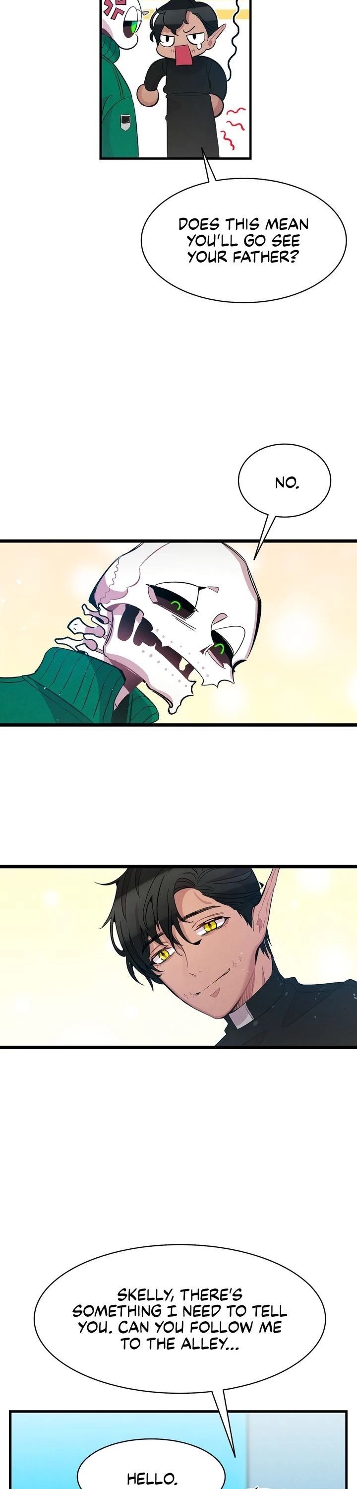 The Skeleton Becomes a Cat Dad Chapter 51 page 19 - Chapter 51