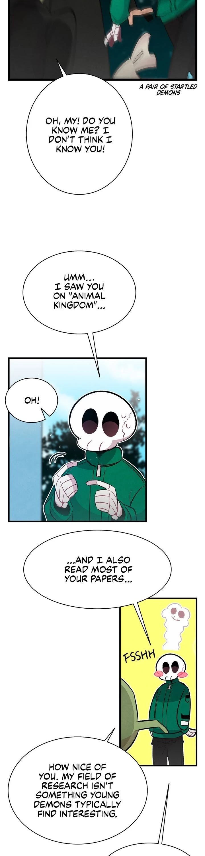 The Skeleton Becomes a Cat Dad Chapter 51 page 21 - Chapter 51