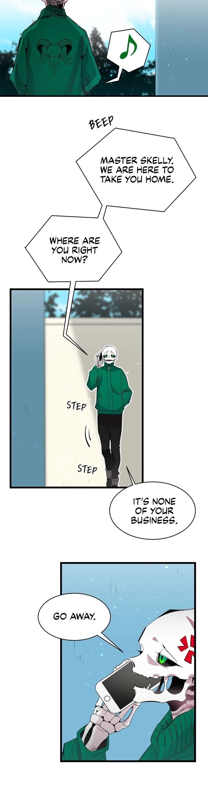 The Skeleton Becomes a Cat Dad Chapter 51 page 8 - Chapter 51