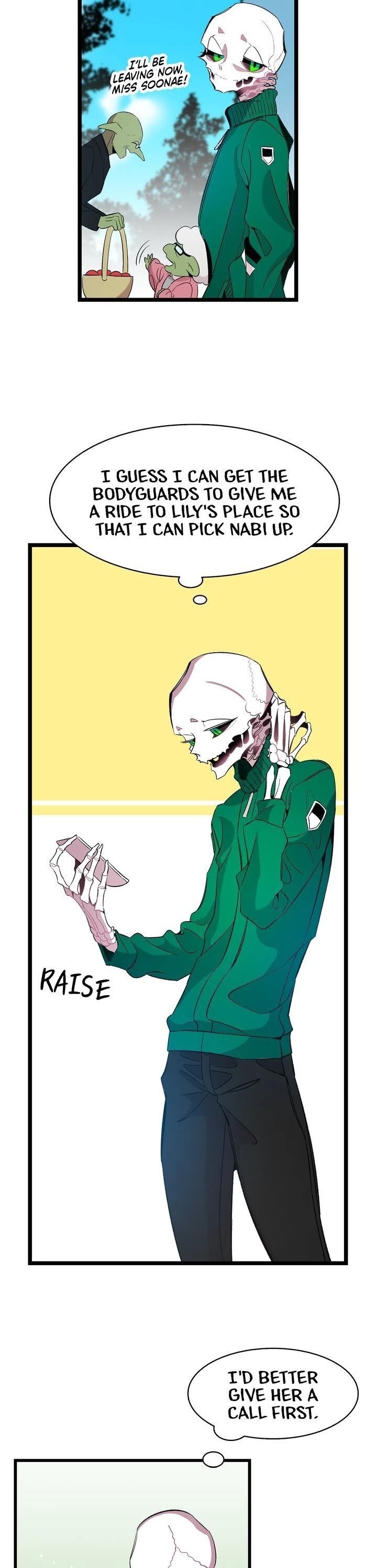 The Skeleton Becomes a Cat Dad Chapter 52 page 8 - Chapter 52
