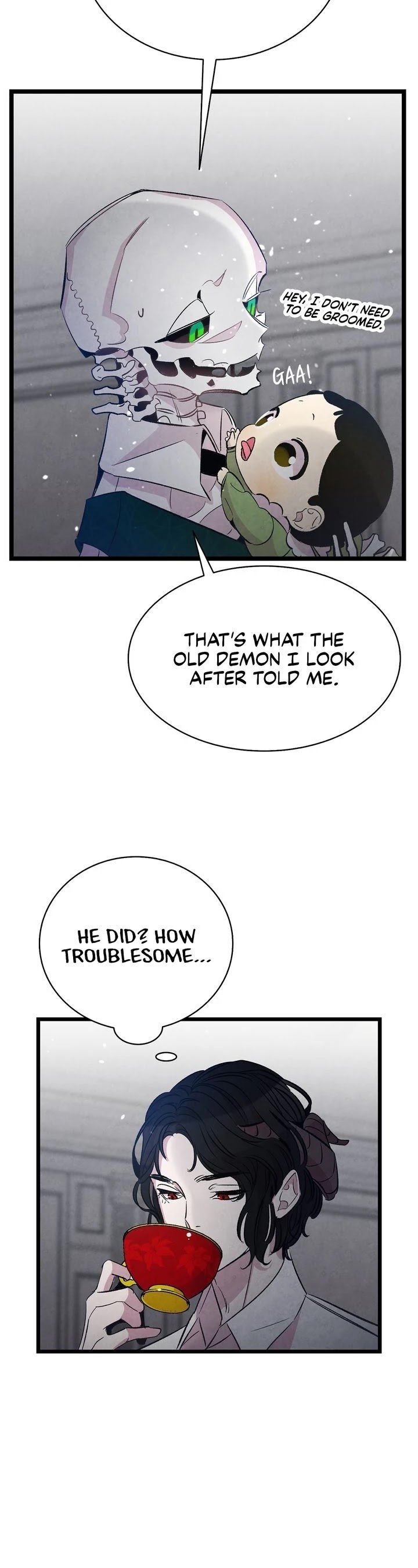 The Skeleton Becomes a Cat Dad Chapter 54 page 32 - Chapter 54